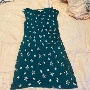 Ann Taylor Runched Side Work Dress